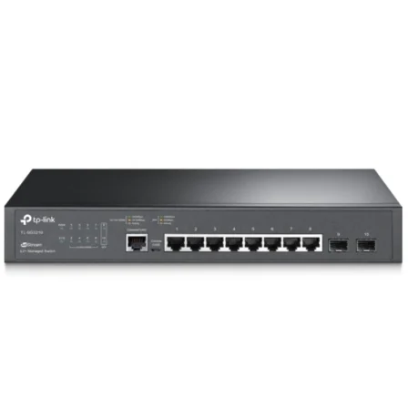 TP-Link TL-SG3210 V4 Switch Gestionable Omada con 8 Puertos Gigabit y 2 Ranuras SFP TP-Link TL-SG3210 V4 Switch Gestionable Omada con 8 Puertos Gigabit y 2 Ranuras SFP